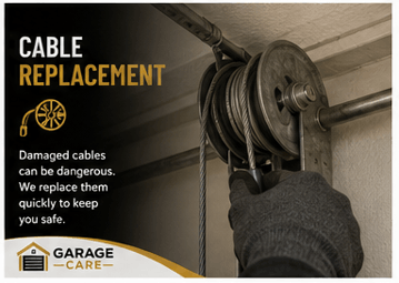 Garage door cable replacement Charlotte NC