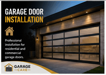 New garage door installation Charlotte NC