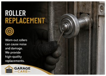 Garage door roller replacement Charlotte NC