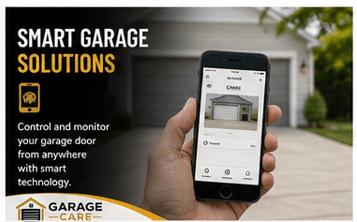 Smart garage door opener solutions Charlotte NC